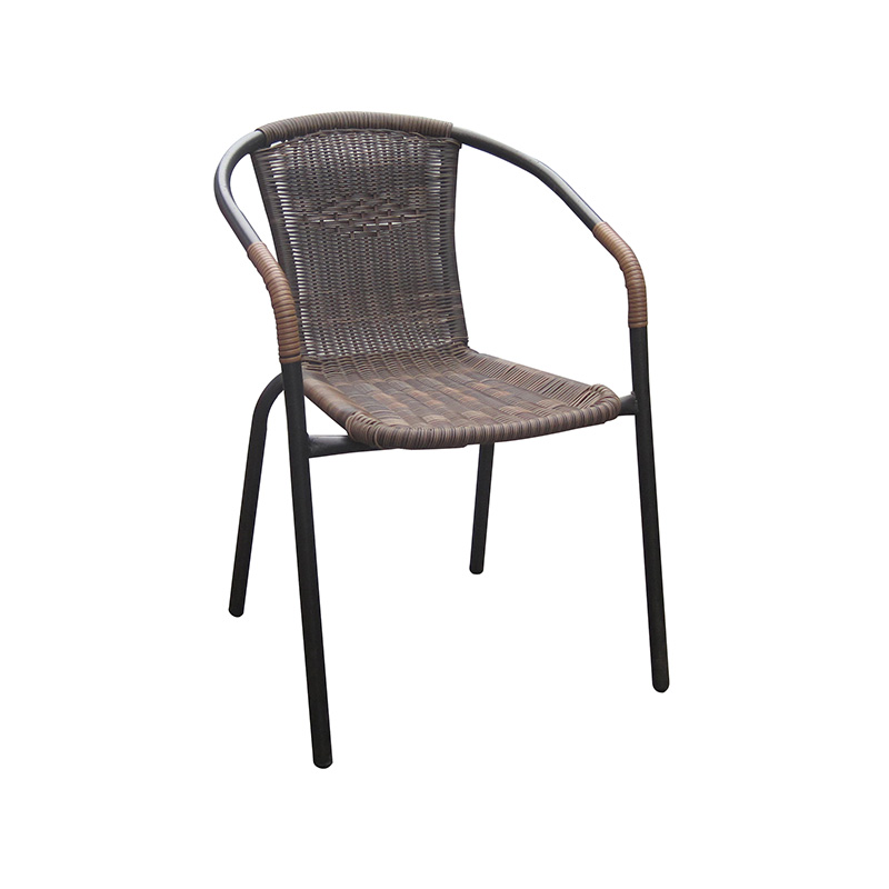 Silla de mimbre apilable CDC-003